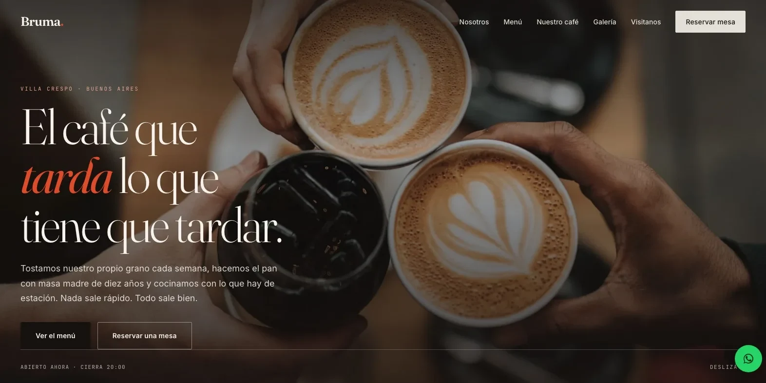 Bruma — Café de especialidad